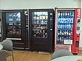 Vending machines at hospital