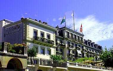 Vevey, Hôtel des trois couronnes