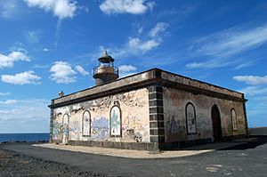 Viejo faro de Pechiguera, en Lanzarote