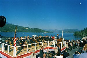 Whiskeytown Dam Dedication in California No.4