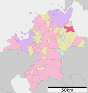 Location of Yukuhashi