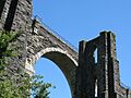 2007 at Moorswater viaduct - old and new piers