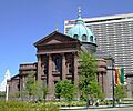 2013 Cathedral Basilica of Saints Peter and Paul from across the Benjamin Franklin Parkway 2