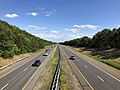 2021-05-31 16 22 07 View east along New Jersey State Route 446 (Atlantic City Expressway) from the overpass for Camden County Route 723 (Fleming Pike-Williamstown-Winslow Road) in Winslow Township, Camden County, New Jersey