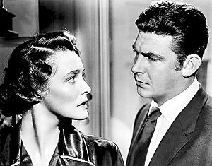 A Face in the Crowd publicity photo (Patricia Neal & Andy Griffith)