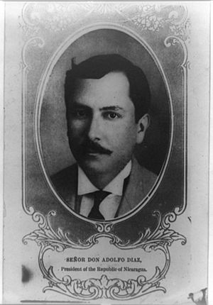 Adolfo Díaz, 1912