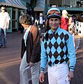 Alex Solis at Santa Anita, Jan 2009