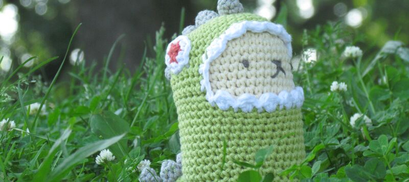 Amigurumi dinosaur