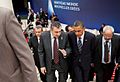 Barack Obama and Essam Sharaf G8 France 2011
