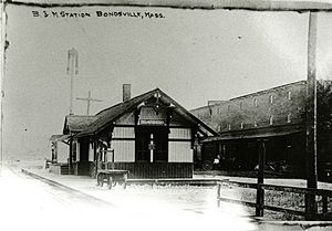 Bondsville Station circa 1923