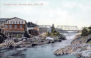 Caratunk Falls, Kennebec River, Solon, ME