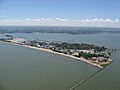 Cedar Point from the air