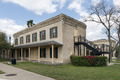 Champion Hall, which served as the medical laboratory and isolation ward at Fort Brown in Brownsville, Texas, until World War I LCCN2014630474