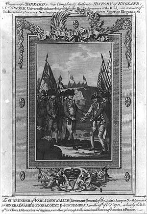 Charles O'Hara surrender at Yorktown