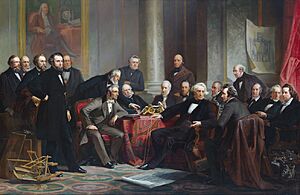 Christian Schussele - Men of Progress - Google Art ProjectFXD