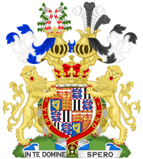 Coat of Arms of Alexander Mountbatten, 1st Marquess of Carisbrooke