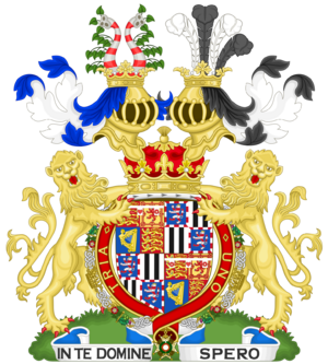 Coat of Arms of Alexander Mountbatten, 1st Marquess of Carisbrooke