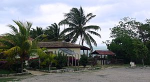 Ecotourism station in Loma de Cunagua reserve