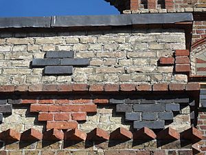 Detail of Exterior Brickwork at British Engineerium, Hove