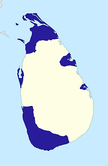 Dutch territorial expansion in Ceylon 1690.