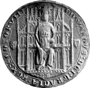 Edward Balliol, King of Scotland seal.png