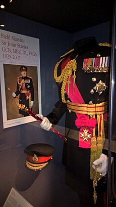 Field Marshal's uniform and baton