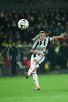 Football against poverty 2014 - Marta