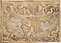 Frisius-Apian Carta Cosmographica 1544 UTA