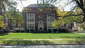 Front view of Commodore Apartments, now The Sedgewick