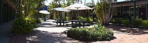 Gin Gin State High School outdoor area, 2023