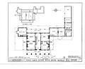 Gordon Hall Dexter MI 1934 floor 1 plan