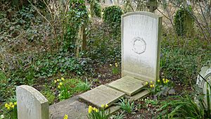 Grave of Charles Williams at Holywell