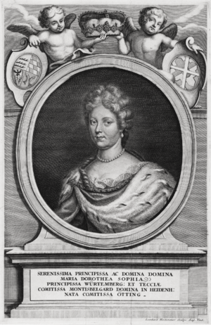 Heckenauer - Marie Dorothea Sophie, Duchess of Württemberg