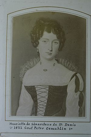 Henriette C. de Senarclens de Saint Denys de Grancy (1797-1822), wife to (5th) Count de Salis