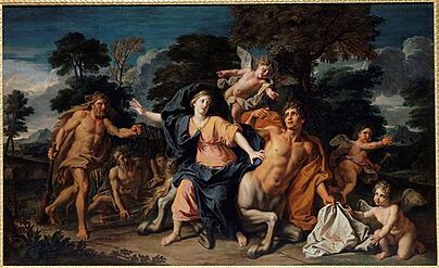 Hercule et Déjanire, Noël Coypel. Musée de Versailles.