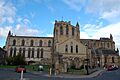 Hexham Abbey outside 2