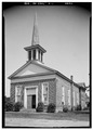 Historic American Buildings Survey Alex Bush, Photographer, April 15, 1937 SOUTH AND EAST ELEVATION - Methodist Episcopal Church, Tuscaloosa Street (State Highway 86), Carrollton, HABS ALA,54-CARL,3-1