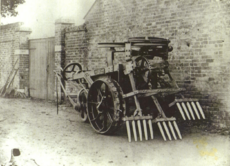 John Henry Knight's steam powered Hop digging machine, circa 1872