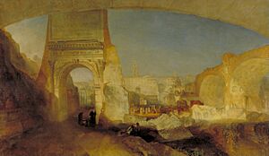 Joseph Mallord William Turner - Forum Romanum, for Mr Soane's Museum - Google Art Project