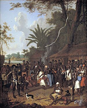 KMS376 Dirk Valkenburg - Ritual Slave Party on a Sugar Plantation in Surinam