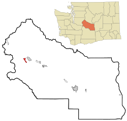 Location of Easton, Washington