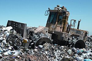 Landfill compactor