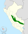 Lepidothrix coeruleocapilla map