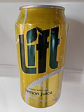 Lift soft drink can