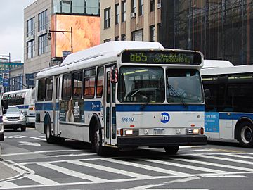 MTA NYC Orion 5 Q65 bus