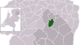 Map - NL - Municipality code 0106 (2009)