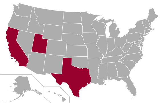 Map - Western Athletic Conference