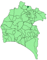 Map of Cumbres de Enmedio (Huelva)