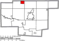 Location of Morral in Marion County