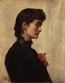 Marian Collier (née Huxley) by John Collier